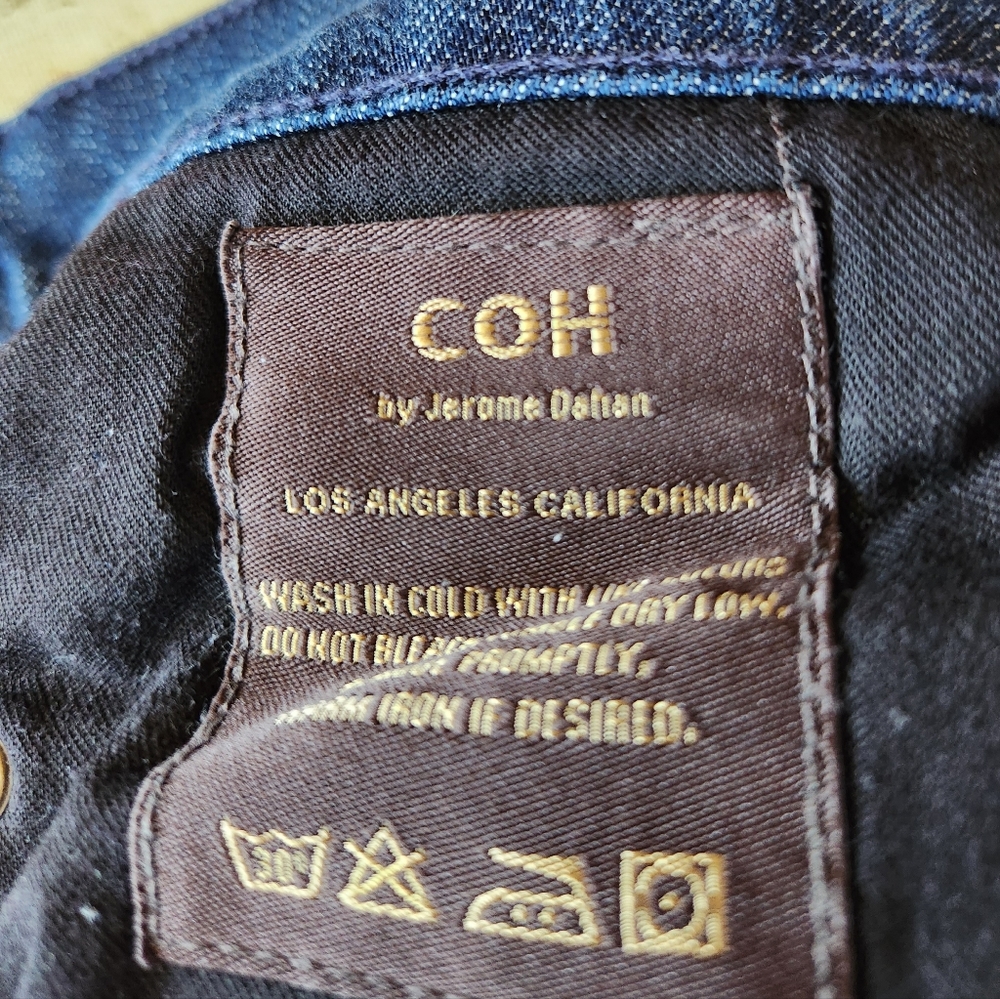 COH DITA Citizens Humanity Bootcut Jeans Low Rise Petite Stretch Medium Blue 29P - Picture 10 of 16
